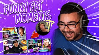 REACTING TO TIM REACT TO CASEOHS FUNNIEST FAT MOMENTS [upl. by Thgirw]