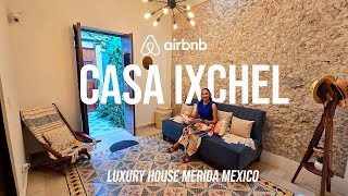 Casa Ixchel Luxury AirBnB in Merida Yucatan [upl. by Ainalem]