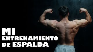 ENTRENAMIENTO de ESPALDA a 13 semanas de debutar en NPC [upl. by Murvyn]