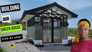 Building a Potting Shed From Start to Finish  Small Greenhouse Build [upl. by Wilow507]