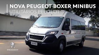 Utilitários  Nova Peugeot Boxer Minibus [upl. by Irek269]