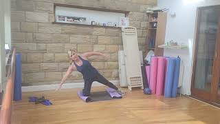 cardio and strength workout with weights  low impact high intensity  bank hol fun [upl. by Aicekat]