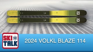 2024 Völkl Blaze 114 SkiTalkcom Review [upl. by Hayman]