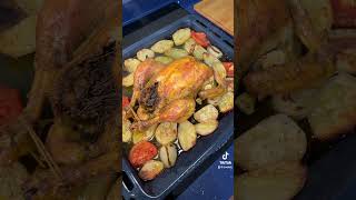 POLLO ASADO AL ESTILO TURCO CON PATATAS Y CEBOLLA  Recetas paso a paso tutorial Loli Domínguez [upl. by Ybor643]