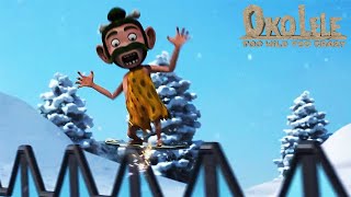 Oko Lele  Snowboard Rail — Special Episode 🏄 NEW ⭐ Episodes collection ⭐ CGI animated short [upl. by Retsevlis]