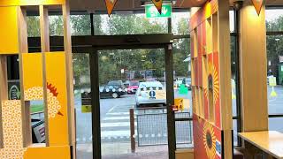 Dorma ES 200 Automatic door at McDonald’s Orsett [upl. by Schramke]