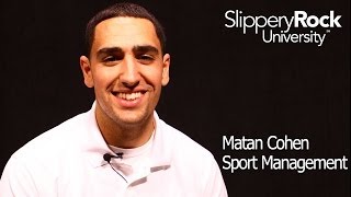 SRU Success Stories  Matan Cohen Sport Management [upl. by Nicolis]