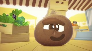 Learn Fruits and Vegetables for Kids  The Coconut [upl. by Thorbert]