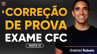 EXAME CFC 20231 CORREÇÃO DA PROVA [upl. by Llenoj]