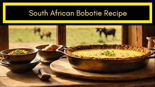 South African Bobotie Recipe [upl. by Yoreel]