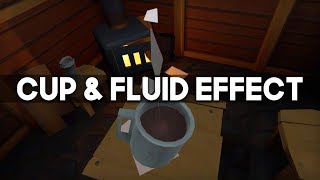 Create a Cup and Fluid Effect in Unity [upl. by Prochoras177]