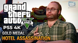 GTA 5 PS5  Mission 40  Hotel Assassination Gold Medal Guide  4K 60fps [upl. by Horst]