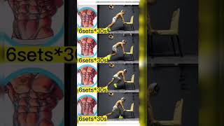 Perfect Abs Workout At Home upper middle lower flank Rectus Abs Workout muscle weightloss Fitness [upl. by Sacrod]