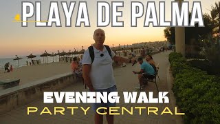 PARTY CENTRAL at Platja De Palma July 24 2024 Mallorca [upl. by Suoicul147]