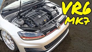 Swapping a MK7 GTI to 36 VR6  Owner Spotlight [upl. by Aerdnua]