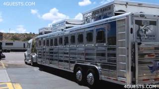 Fults Ranch Horse Trailer Home of Metallic Cat [upl. by Aropizt944]