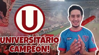 ARGENTINO REACCIONA AL RECIBIMIENTO DE UNIVERSITARIO VS ALIANZA LIMA FINAL TORNEO PERUANO 2023 [upl. by Nodal701]