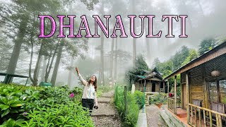 Forest Eco Huts in Dhanaulti Uttarakhand  A Beautiful Hill Station Near Rishikesh uttarakhand [upl. by Sirromed]