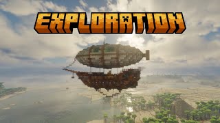 These Mods Revamp Exploration in Minecraft  Lithosphere  Distant Horizons  Eureka Ships [upl. by Yekciv9]