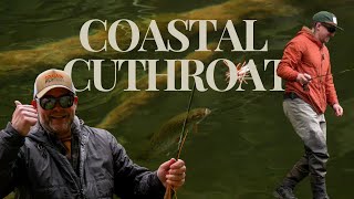 Coastal Cutthroat Fishing in Washington [upl. by Afnin168]