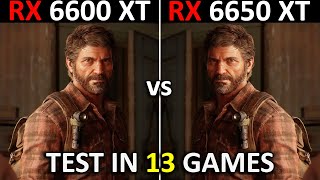 RX 6600 XT vs RX 6650 XT  Test in 13 Games at 1080p  The Ultimate Comparison 🔥  2024 [upl. by Aicener]