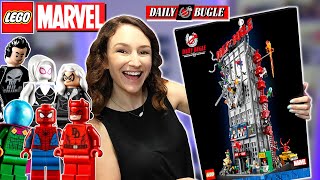 BEST SET OF 2021 LEGO Marvel Daily Bugle REVEALED 76178 [upl. by Piggy287]