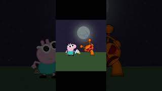 George and Oren  Mini Crewmate Kills Duolingo Characters George peppapig short sprunki [upl. by Atineb926]