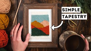 How to weave a CUTE landscape tapestry [upl. by Nnylirret]