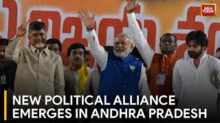 TDP and Janasena Set to Join BJP for 2024 Andhra Pradesh Elections  Lok Sabha Election [upl. by Oicneserc]