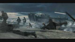 Company of Heroes DDay Music Video Hans Zimmer Crimson Tide [upl. by Clancy851]