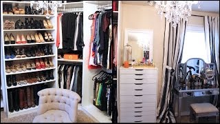 NEW Updated Closet amp MakeupFilming Area Tour [upl. by Nyrmac]