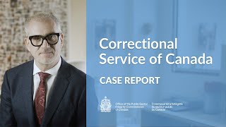 Case Report  Correctional Service of Canada March 2018 [upl. by Enifesoj623]