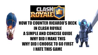 how to counter my classmate’s deck in clash royale  english presentation [upl. by Rennane522]