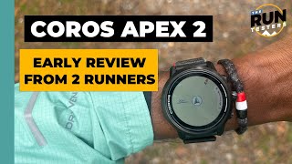 Coros Apex 2 Review After 1 Week Two runners put the Apex successor to the test [upl. by Taggart]