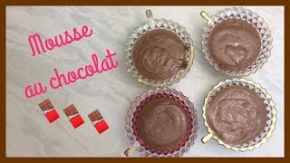 MOUSSE AU CHOCOLAT  Séverine [upl. by Lairret]