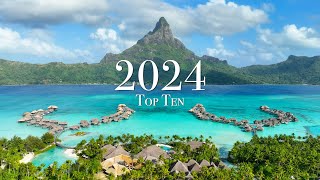 Top 10 Places To Visit in 2024 Travel Year [upl. by Aek]