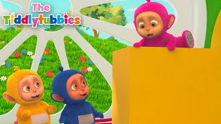 TiddlyTubbies  Building A Fort With The TiddlyTubbies  Shows for Kids [upl. by Ynned]