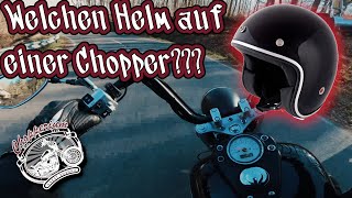 Welcher Helm ⛑️ auf einer Chopper  Jethelm oder Integralhelm [upl. by Nivla]