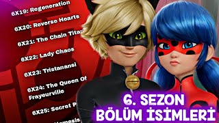 6 SEZON BÖLÜM İSİMLERİ🐞♾️  BÜYÜK GİZEMLER  6 SEZON TEORİ [upl. by Anizor]