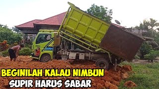 Tarik Menarik Dum Truk Saat Nimbun [upl. by Dihahs]