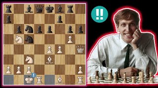 Bobby Fischer Vs Garry Kasparov  One of the best game by Bobby [upl. by Aianat179]