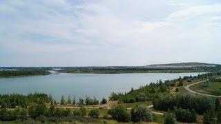 Wandern und Baden am Störmthaler See  Leipzig  Neuseenland  Juni 2015 [upl. by Kooima561]