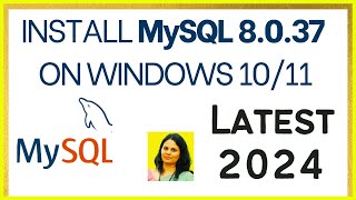 How to Install MySQL 8037 Server amp Workbench on Windows 1011 2024 Update  Install MySQL 8037 [upl. by Elleuqar124]