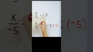 1Step Equations with Multiplication amp Division StepbyStep [upl. by Tiossem]