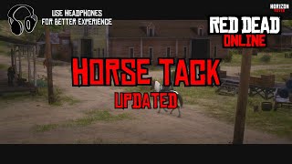 Horse Tack Updated  Red Dead Online [upl. by Card]