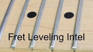 Fret Leveling Detailed Intel [upl. by Ennaylloh]