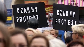 CZARNY PROTEST W DZIERŻONIOWIE [upl. by Bain]