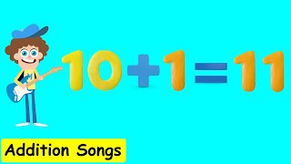 Adding 10 Song  Addition  Math Songs [upl. by Ausoj]