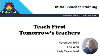 A Summary of Teach Firsts Tomorrows teachers [upl. by Dor898]