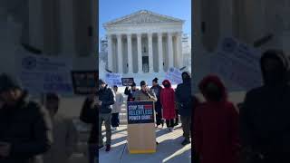 Jamie Manson speech on the Supreme Court steps January 17 2024 [upl. by Demah]